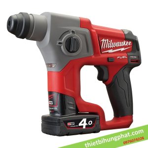 Máy khoan búa M12 Milwaukee  CH-402C SET (2 pin x 4.0Ah, 1 sạc) Máy khoan búa M12 Milwaukee  CH-402C SET (2 pin x 4.0Ah, 1 sạc)