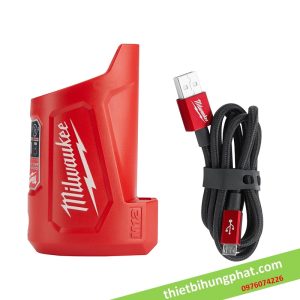 Sạc Pin Lưu Động Milwaukee M12 TC (thân máy) Sạc Pin Lưu Động Milwaukee M12 TC (thân máy)