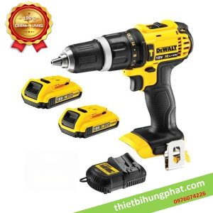 Máy khoan búa chạy pin Dewalt DCD785D2 (18V)(kèm 02 pin 2.0Ah + sạc) Máy khoan búa chạy pin Dewalt DCD785D2 (18V)(kèm 02 pin 2.0Ah + sạc)