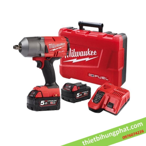 Máy siết bu lông Milwaukee M18 FHIWF12-502X SET (2pin x 5.0Ah, 1 sạc) Máy siết bu lông Milwaukee M18 FHIWF12-502X SET (2pin x 5.0Ah, 1 sạc)
