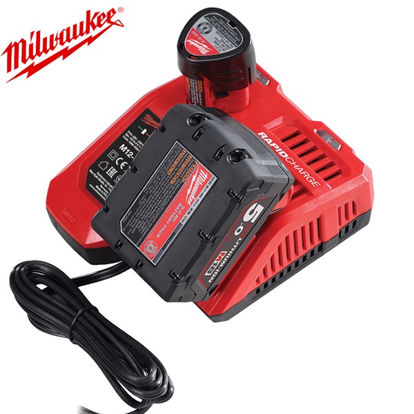 Sạc pin nhanh 18V,12V Milwaukee M12-18FC