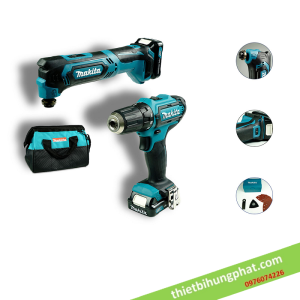 Bộ sản phẩm máy khoan, vặn vít Makita CLX206SX1 Bộ sản phẩm máy khoan, vặn vít Makita CLX206SX1