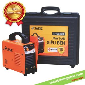 Máy hàn điện tử Jasic ARES 120 (Kèm hộp nhựa đựng máy và pk) Máy hàn điện tử Jasic ARES 120 (Kèm hộp nhựa đựng máy và pk)