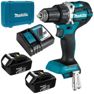 Máy khoan, vặn vít dùng pin Makita DDF484RFE (kèm 2 pin 3.0AH  + sạc nhanh) Máy khoan, vặn vít dùng pin Makita DDF484RFE (kèm 2 pin 3.0AH  + sạc nhanh)