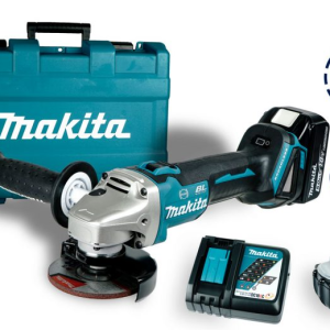 Máy mài góc dùng pin Makita DGA406RTE (kèm 2pin 5.0Ah   sạc nhanh) Máy mài góc dùng pin Makita DGA406RTE (kèm 2pin 5.0Ah   sạc nhanh)