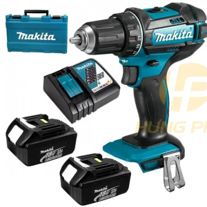 Máy khoan búa, vặn vít dùng pin Makita DHP482RFE (kèm 2 pin 3.0AH +  sạc nhanh) Máy khoan búa, vặn vít dùng pin Makita DHP482RFE (kèm 2 pin 3.0AH +  sạc nhanh)