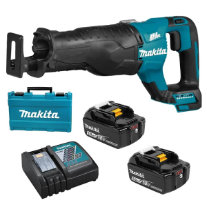 Máy cưa kiếm dùng pin Makita DJR187RTE (kèm 2 pin 5.0Ah sạc nhanh) Máy cưa kiếm dùng pin Makita DJR187RTE (kèm 2 pin 5.0Ah sạc nhanh)