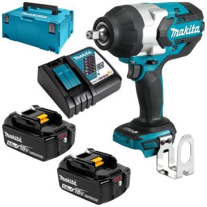Máy siết bu lông dùng pin Makita DTW1002RTJ (kèm 2pin 5.0Ah   sạc nhanh) Máy siết bu lông dùng pin Makita DTW1002RTJ (kèm 2pin 5.0Ah   sạc nhanh)