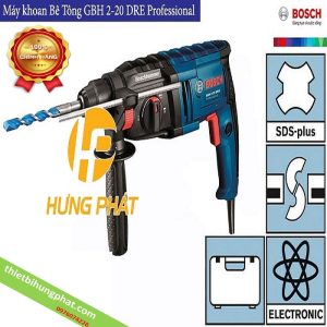Máy khoan búa Bosch GBH 2-20 DRE Máy khoan búa Bosch GBH 2-20 DRE