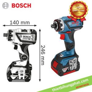 Máy khoan vặn vít dùng pin Bosch GSR18V-60 EC Máy khoan vặn vít dùng pin Bosch GSR18V-60 EC