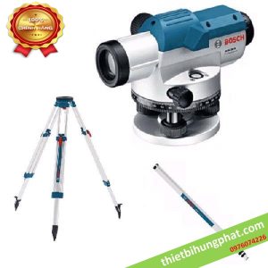 Máy thủy bình Bosch GOL 26D Professional (không bao gồm phụ kiện) Máy thủy bình Bosch GOL 26D Professional (không bao gồm phụ kiện)