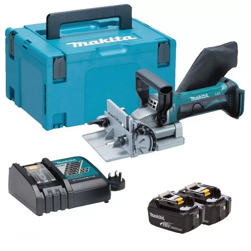 Máy ghép mộng dùng pin Makita DPJ180RFE ( kèm 2pin 3.0 Ah sạc)