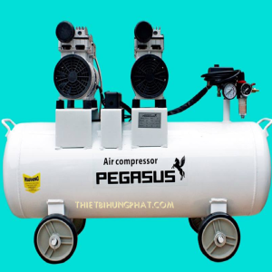 MÁY NÉN KHÍ KHÔNG DẦU GIẢM ÂM PEGASUS TM-OF550x2-70L MÁY NÉN KHÍ KHÔNG DẦU GIẢM ÂM PEGASUS TM-OF550x2-70L