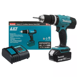 Máy khoan búa, vặn vít dùng pin Makita DHP453SFX8 (1 sac   1 pin 3.0) Máy khoan búa, vặn vít dùng pin Makita DHP453SFX8 (1 sac   1 pin 3.0)