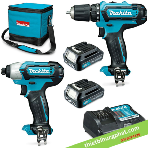 Bộ sản phẩm máy khoan, vặn vít Makita CLX202S Bộ sản phẩm máy khoan, vặn vít Makita CLX202S