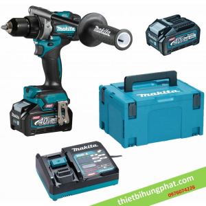 Máy khoan vặn vít dùng pin Makita DF001GM201 (40V max)(kèm 02 pin 4.0Ah + sạc nhanh) Máy khoan vặn vít dùng pin Makita DF001GM201 (40V max)(kèm 02 pin 4.0Ah + sạc nhanh)