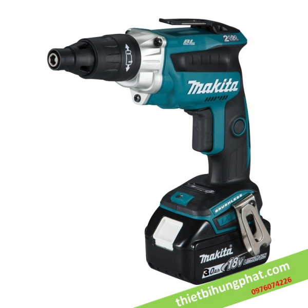 Máy vặn vít dùng pin Makita DFS251RFE (kèm 2 pin 3.0AH sạc nhanh)