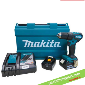 Máy khoan búa, vặn vít dùng pin Makita DHP483RTE (kèm 2pin 5.0Ah   sạc nhanh) Máy khoan búa, vặn vít dùng pin Makita DHP483RTE (kèm 2pin 5.0Ah   sạc nhanh)