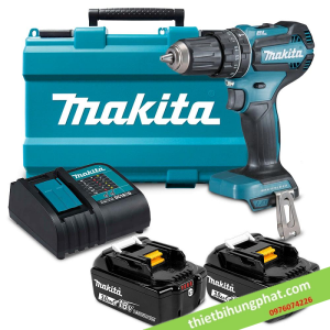 Máy khoan búa, vặn vít dùng pin Makita DHP485SFE (kèm 2 pin 3.0+ sạc) Máy khoan búa, vặn vít dùng pin Makita DHP485SFE (kèm 2 pin 3.0+ sạc)