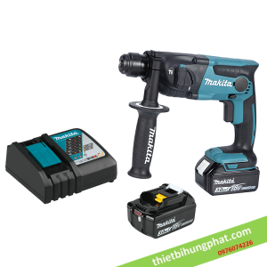 Máy khoan động lực dùng pin Makita DHR165RFE (kèm 2 pin 3.0AH   sạc nhanh) Máy khoan động lực dùng pin Makita DHR165RFE (kèm 2 pin 3.0AH   sạc nhanh)