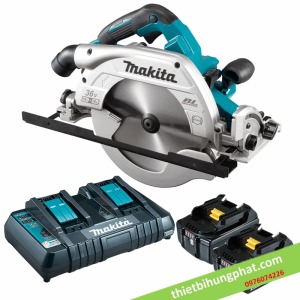 Máy cưa đĩa dùng pin Makita DHS900PT2 (235mm)( kèm 02 pin 5.0Ah+ sạc nhanh ) Máy cưa đĩa dùng pin Makita DHS900PT2 (235mm)( kèm 02 pin 5.0Ah+ sạc nhanh )