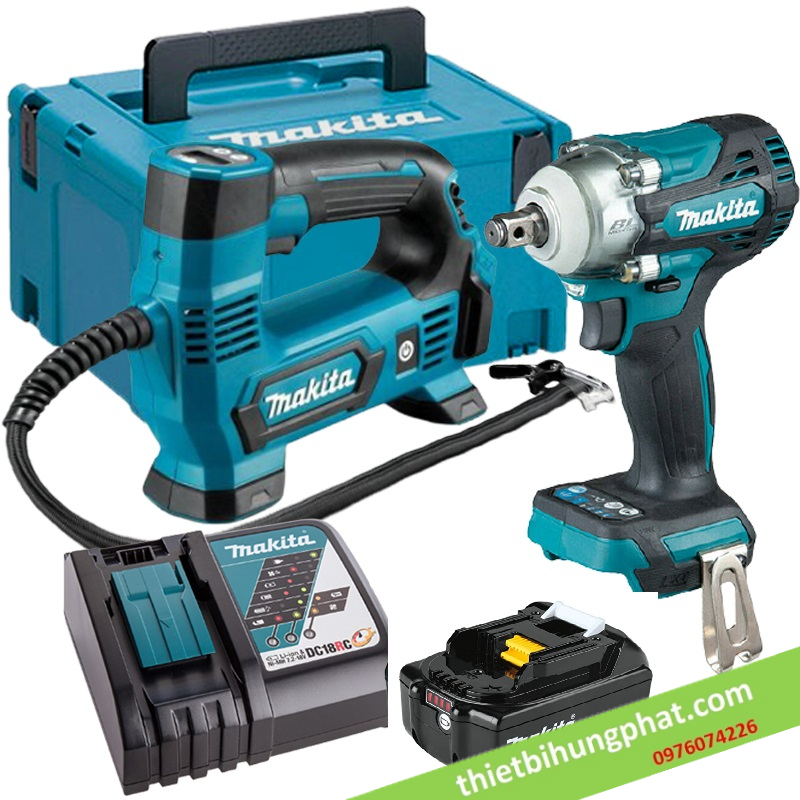 Bộ Sản Phẩm Makita DLX2424JX1: Sức Mạnh Kết Hợp của DMP180, DTW300 và BL1850B Bộ Sản Phẩm Makita DLX2424JX1: Sức Mạnh Kết Hợp của DMP180, DTW300 và BL1850B