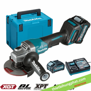 Máy mài góc dùng pin Makita GA011GM201(kèm 02 pin 4.0Ah + sạc nhanh) Máy mài góc dùng pin Makita GA011GM201(kèm 02 pin 4.0Ah + sạc nhanh)