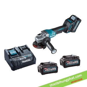 Máy mài góc dùng pin Makita GA027GM201 (100mm) (kèm 02 pin 4.0Ah + sạc nhanh) Máy mài góc dùng pin Makita GA027GM201 (100mm) (kèm 02 pin 4.0Ah + sạc nhanh)