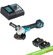 Máy mài dùng pin Makita DGA514RTE (125mm) (kèm 2pin 5.0Ah   sạc nhanh) Máy mài dùng pin Makita DGA514RTE (125mm) (kèm 2pin 5.0Ah   sạc nhanh)