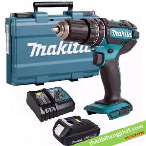 Máy khoan búa, vặn vít dùng pin Makita DHP482RAE(kèm 02 pin 2.0 + sạc) Máy khoan búa, vặn vít dùng pin Makita DHP482RAE(kèm 02 pin 2.0 + sạc)
