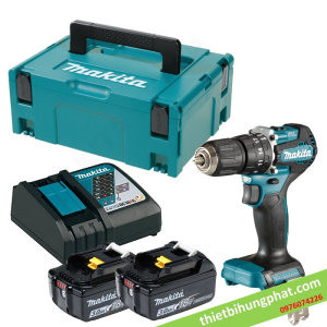 Máy khoan búa, vặn vít dùng pin Makita DHP487RFJ( kèm 02 pin 3.0Ah+ sạc nhanh) Máy khoan búa, vặn vít dùng pin Makita DHP487RFJ( kèm 02 pin 3.0Ah+ sạc nhanh)