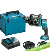 Máy khoan động lực dùng pin Makita DHR182RTJ (kèm 2pin 5.0Ah   sạc nhanh) Máy khoan động lực dùng pin Makita DHR182RTJ (kèm 2pin 5.0Ah   sạc nhanh)