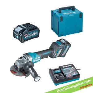 Máy mài góc dùng pin Makita GA029GM201 (125mm)(kèm 02 pin 4.0Ah + sạc nhanh) Máy mài góc dùng pin Makita GA029GM201 (125mm)(kèm 02 pin 4.0Ah + sạc nhanh)