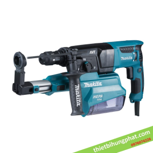 Máy khoan đa năng với hệ thống hút bụi Makita HR2651T Máy khoan đa năng với hệ thống hút bụi Makita HR2651T
