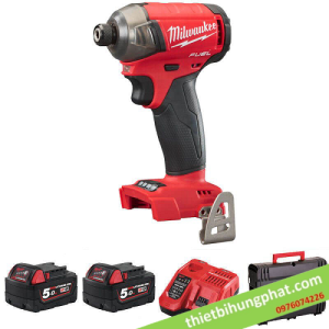 Máy vặn vít thủy lực Milwaukee M18 FQID-502X ( 2 Pin 12V (2.0Ah)  Sạc) Máy vặn vít thủy lực Milwaukee M18 FQID-502X ( 2 Pin 12V (2.0Ah)  Sạc)