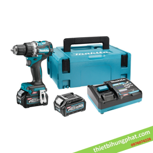 Máy khoan vặn vít dùng pin Makita DF002GD201 (40V max) (2 pin2.5Ah   sạc nhanh) Máy khoan vặn vít dùng pin Makita DF002GD201 (40V max) (2 pin2.5Ah   sạc nhanh)
