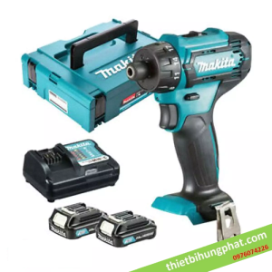 Máy khoan vặn vít dùng pin Makita DF033DSYE(kèm 02 pin 1.5AH + sạc) Máy khoan vặn vít dùng pin Makita DF033DSYE(kèm 02 pin 1.5AH + sạc)