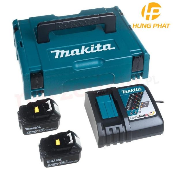 197624-2 Bộ pin sạc Makita MKP1RT182(BL1850B*2/DC18RC)