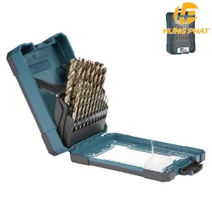 Bộ mũi khoan inox/ sắt HSS_CO 19cái/bộ Makita D-67561 Bộ mũi khoan inox/ sắt HSS_CO 19cái/bộ Makita D-67561