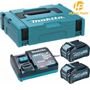 Bộ pin sạc Makita 40V 4AH (DC40RA + BL4040X2 + MAKPAC1) 191J97-1 Bộ pin sạc Makita 40V 4AH (DC40RA + BL4040X2 + MAKPAC1) 191J97-1