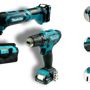 Bộ sản phẩm Máy đa năng, Máy khoan, Vặn vít dùng pin Makita CLX225SX1 Bộ sản phẩm Máy đa năng, Máy khoan, Vặn vít dùng pin Makita CLX225SX1