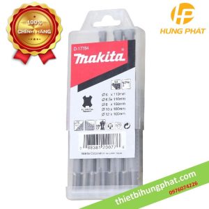 Bộ 5 Mũi Khoan Bê Tông SDS Makita D-17784 Bộ 5 Mũi Khoan Bê Tông SDS Makita D-17784