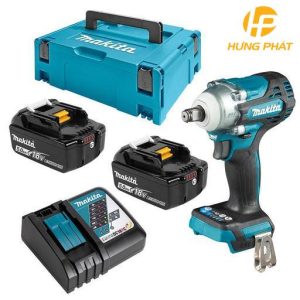 Máy siết bu lông dùng pin Makita DTW300RTJ (Sạc nhanh(DC18RC), 2 pin 5.0Ah(BL1850B)) Máy siết bu lông dùng pin Makita DTW300RTJ (Sạc nhanh(DC18RC), 2 pin 5.0Ah(BL1850B))