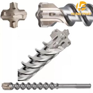 Mũi khoan bê tông 4 đầu cắt Makita E-11433 Mũi khoan bê tông 4 đầu cắt Makita E-11433