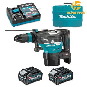 Máy khoan đa năng dùng pin Makita HR005GM201 (40V max) (Sạc nhanh(DC40RA), 2 pin 4.0A.h(BL4040)) Máy khoan đa năng dùng pin Makita HR005GM201 (40V max) (Sạc nhanh(DC40RA), 2 pin 4.0A.h(BL4040))