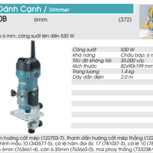 Máy phay Makita M3700B Máy phay Makita M3700B