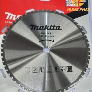 Lưỡi cắt sắt hợp kim dùng cho máy cắt chậm tua Makita D-71364 (305×25.4×60T/LC1230) Lưỡi cắt sắt hợp kim dùng cho máy cắt chậm tua Makita D-71364 (305×25.4×60T/LC1230)