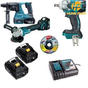 Bộ sản phẩm máy dùng pin Makita DLX3131JX1 Bộ sản phẩm máy dùng pin Makita DLX3131JX1