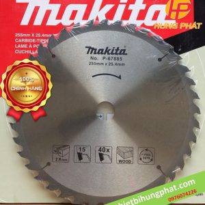 Lưỡi cắt gỗ Makita P-67991 (255mm) Lưỡi cắt gỗ Makita P-67991 (255mm)