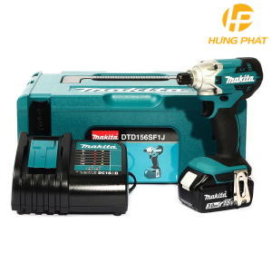 Máy bắt vít dùng pin Makita DTD156SF1J (kèm 01 pin 3.0 (BL1830B) + sạc DC18SD) Máy bắt vít dùng pin Makita DTD156SF1J (kèm 01 pin 3.0 (BL1830B) + sạc DC18SD)